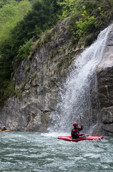 Et la seconde entre les gorges calcaires et les cascades